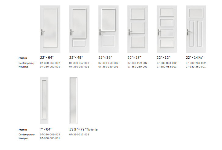 door frame options