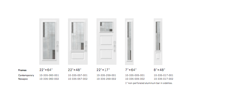 Barcello Novatech doors