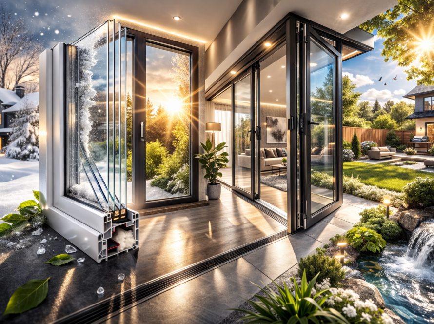 Modern Triple Pane Window Installation in Ottawa Home