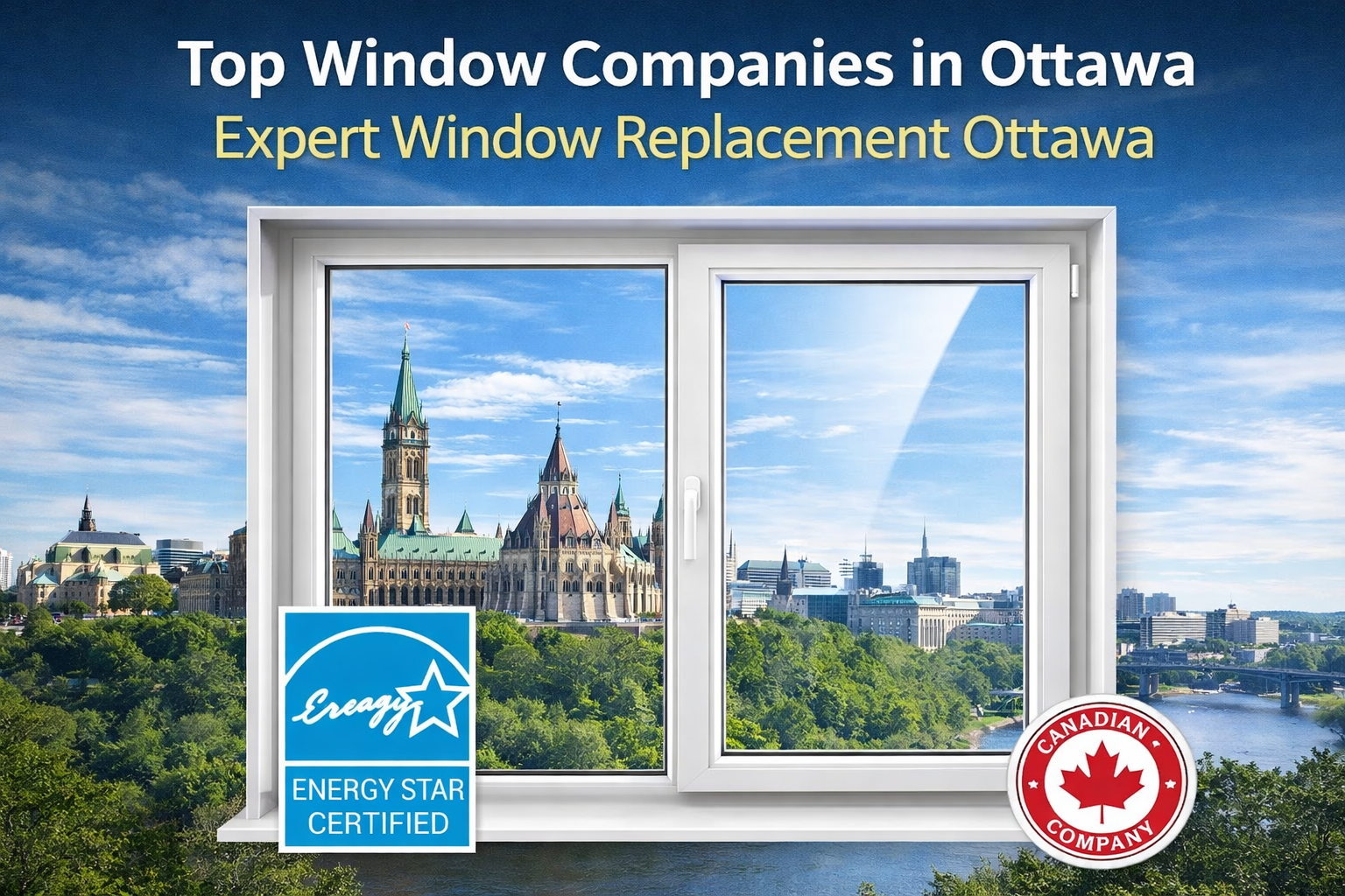 triple pane windows installed in Orleans homeenergy efficient vinyl windows Orleans Ontario