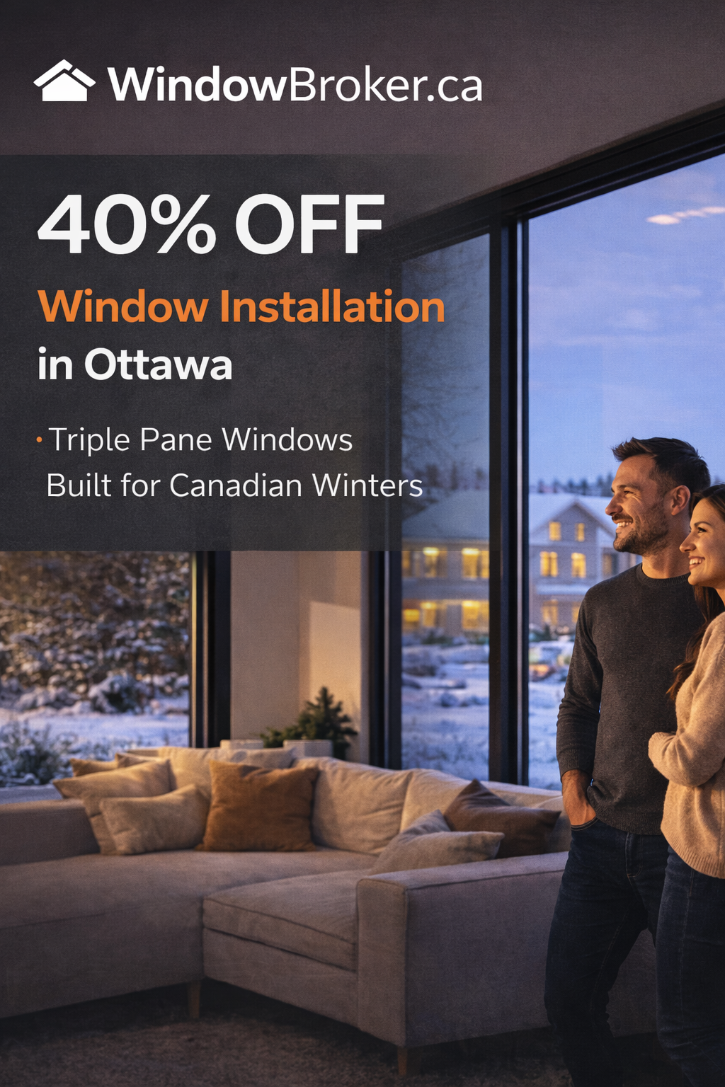 Ecoline vs Canadian Choice window comparison Ottawa triple pane energy efficient windows installation