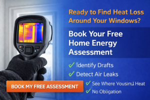 book a free home energy assessment Ottawa with thermal imaging window inspection
