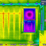 Ottawa home energy assessment detecting cold air around window frame