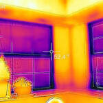 infrared home energy assessment Ottawa detecting window air leaks