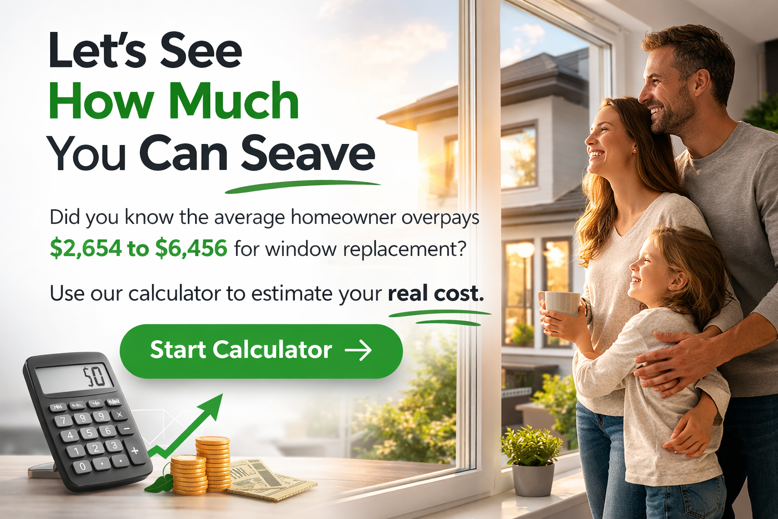 estimate window replacement cost Ottawa energy efficient windows savings calculator
