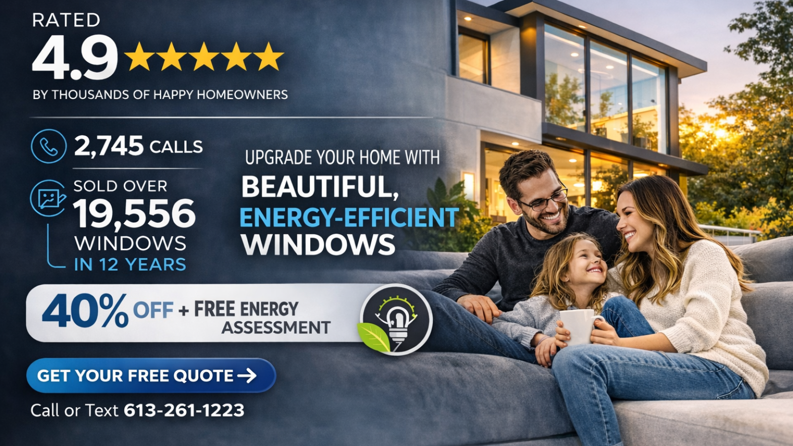 Ottawa energy efficient window replacement 40 percent off free window quote